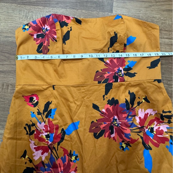 Hutch Dea floral strapless high low dress size 18W NWT - Picture 14 of 15